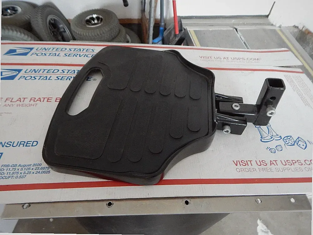 Drive Image, Image EC Power Wheelchair-foot rest plate assembly