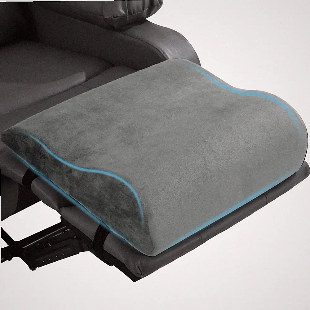 extra large recliner leg pillow, memory foam foot rest cushion