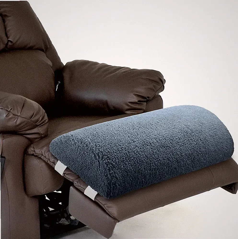 Half Moon Recliner Leg Rest Cushion Sofa Foot Rest Pillow for Sleeping